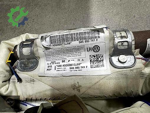 Volkswagen Golf Airbag (Hava Yastığı) 5K6880741F çıkma parça