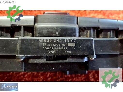 Mercedes-Benz Vito Kontrol Düğmeleri 6395455107 çıkma parça