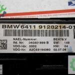 64119128214 9128214 BMW KLİMA KONTROL PANELİ ORJ