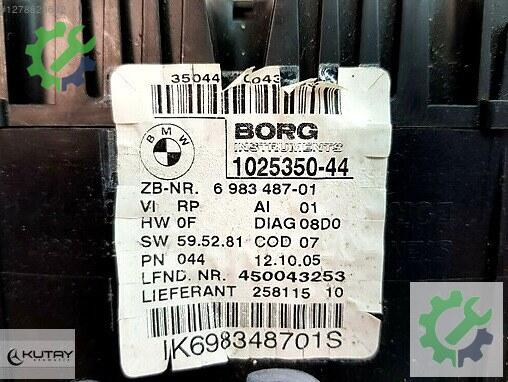 BMW 3 Serisi Gösterge Paneli 6983487-01 çıkma parça