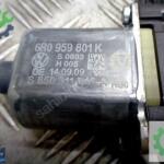 6R0959801K VW POLO AUDİ SOL ÖN CAM MOTORU orjinal