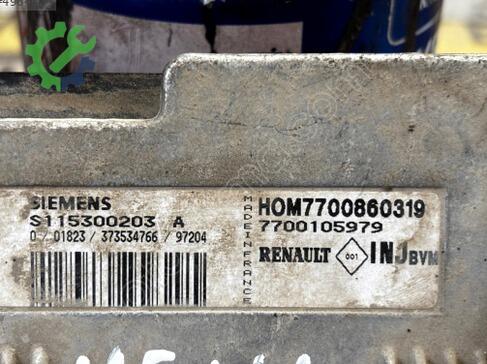 Renault Megane Motor Beyni 7700870319 çıkma parça
