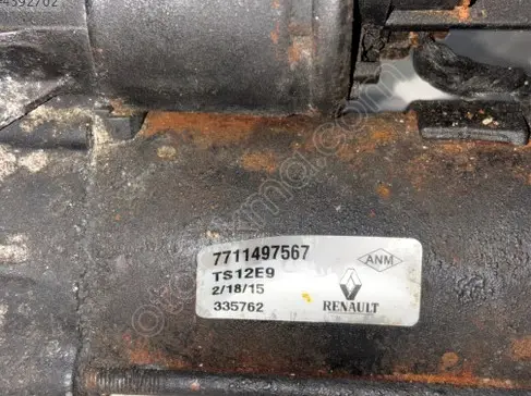 Renault Clio Marş Motoru 7711497567 çıkma parça