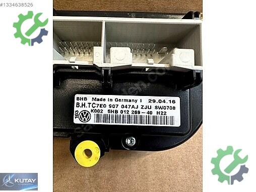 Volkswagen Transporter Klima Kontrol Ünitesi 7E0907047AJ çıkma parça