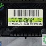 7M5T18C612CE FORD FOCUS KUGA KLİMA KONTROL PANELİ ORJİNAL