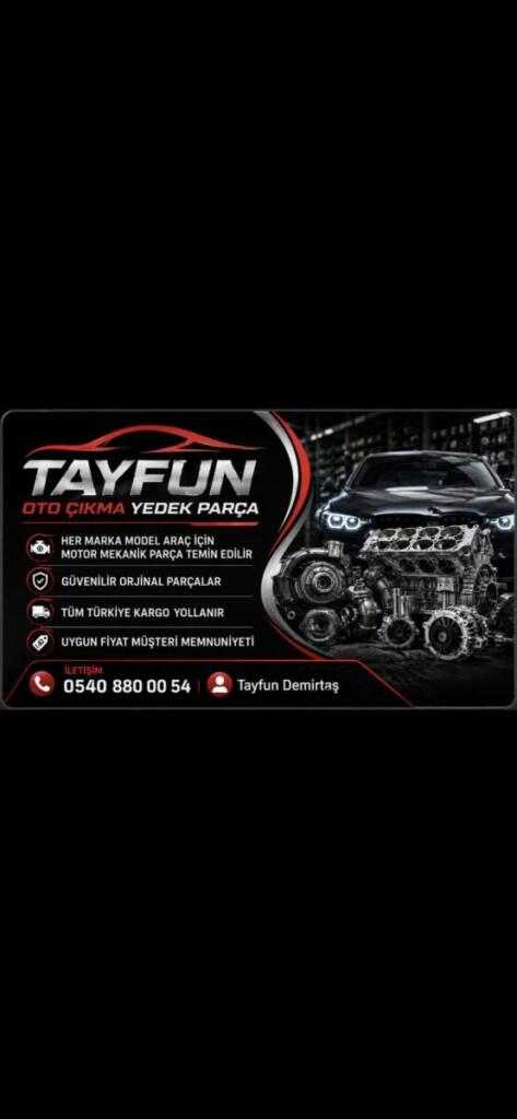 TAYFUN OTO ÇIKMA