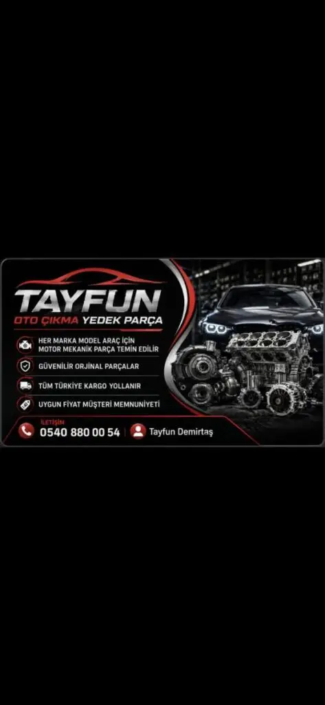 TAYFUN OTO ÇIKMA