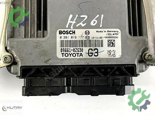 Toyota Auris ECU (Motor Beyni) 89661-0ZG30 çıkma parça
