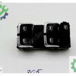 8V0959851A Audi A3 S3 Krom Uçlu Cam Açma Anahtarı Orjinal