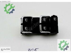 8V0959851A Audi A3 S3 Krom Uçlu Cam Açma Anahtarı Orjinal