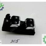 8V0959851A Audi A3 S3 Krom Uçlu Cam Açma Anahtarı Orjinal