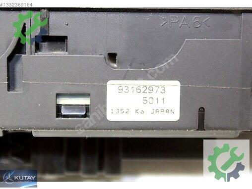Opel Tigra Cam Açma Anahtarı 93162973 çıkma parça