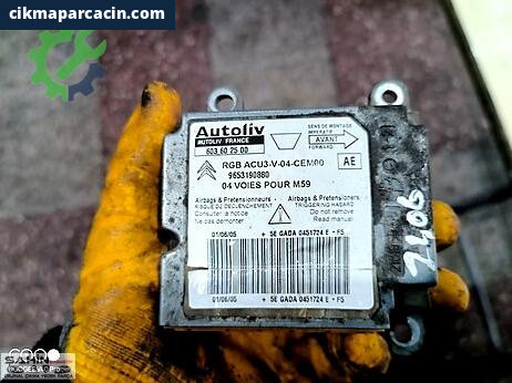 Peugeot Partner Airbag Beyni (SRS) çıkma parça