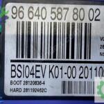 9664058780 02 PEUGEOT CITROEN BSI BEYNİ Sigorta Kutusu