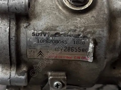 Peugeot Expert Klima Kompresörü 9672865580 çıkma parça