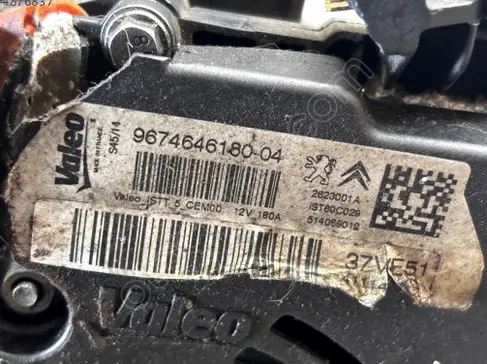 Citroen DS3 Şarj Dinamosu 9674646180 çıkma parça