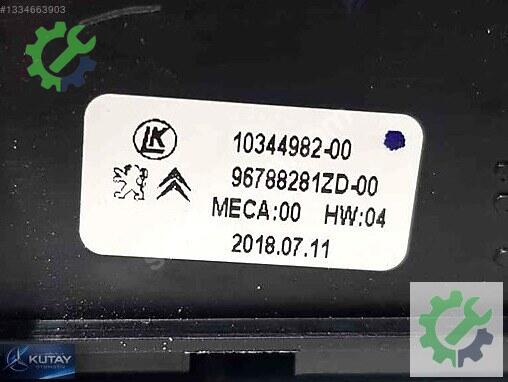 Peugeot 308 Kontrol Düğmeleri 96788281ZD çıkma parça