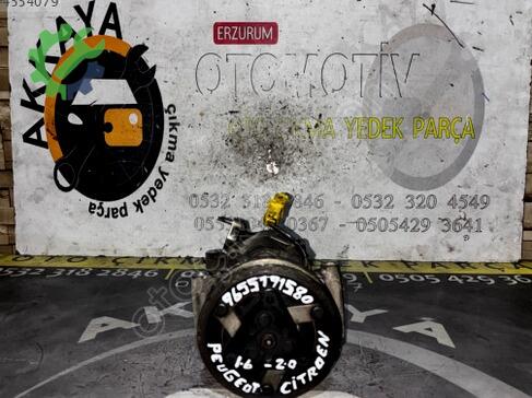 Citroen C3 Klima Kompresörü 9800822280 çıkma parça