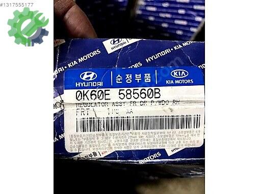 Kia Sağ Cam Krikosu 0K60E58560B çıkma parça