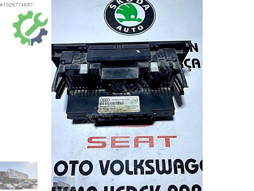 Audi A3 Kalorifer Kontrol Paneli 8P0820043H çıkma parça