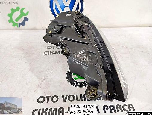 Audi A3 Sol Ön Far çıkma parça