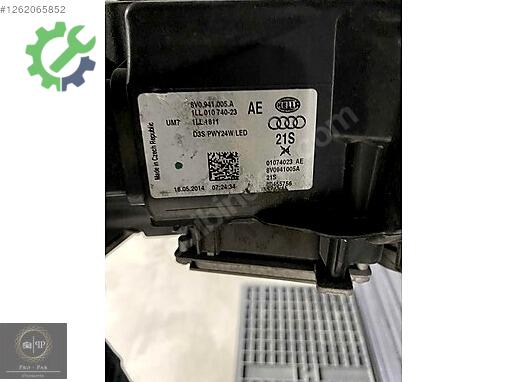 Audi A3 Sol Ön Far çıkma parça