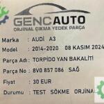 AUDİ A3 TORPİDO YAN BAKALİT SÖKME ORJİNAL 8V0857086 SAĞ