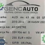 AUDİ A4 A5 A6 Q5 Q7 DEBİMETRE AKIŞMETRE SIFIR ORJ 059906461 S