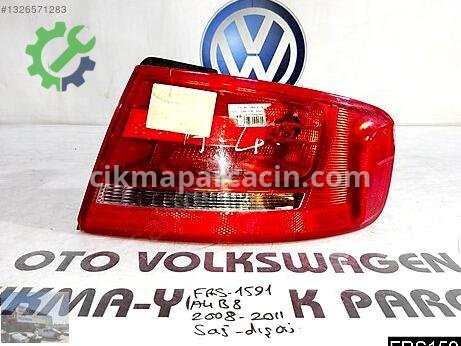 Audi A4 Sağ Arka Stop çıkma parça