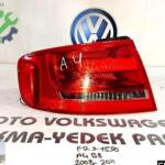 AUDİ A4 B8 SOL DIŞ STOP ORJİNAL 2008 2011 ÇIKMA
