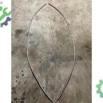 AUDİ A4 B8 TAVAN KENAR NİKELAJI SÖKME ORJ OEM 8K5853704 705