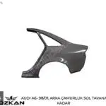 AUDI A6- 98/01; ARKA ÇAMURLUK SOL TAVANA KADAR