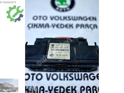 Audi A6 Kalorifer Kontrol Paneli 4B0820043F çıkma parça