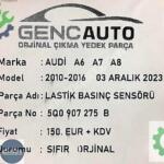AUDİ A6 A7 A8 LASTİK BASINÇ SENSÖRÜ SIFIR ORJ OEM 5Q0907275 B