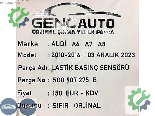 Diğer Lastik Basınç Sensörü 5Q0907275 çıkma parça