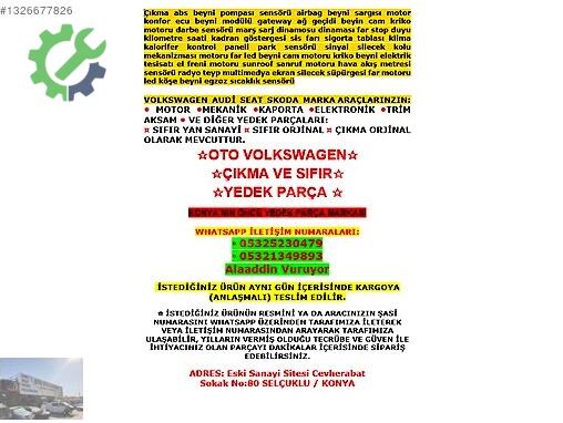 Audi A6 Beyin 03L906018LB çıkma parça
