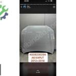 AUDI A6 MOTOR KAPUTU BEYAZ ORJİNAL HATASIZ SÖKME 4G0823029