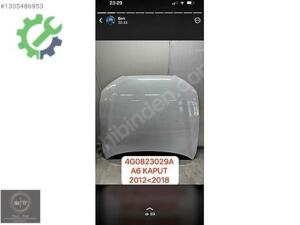 AUDI A6 MOTOR KAPUTU BEYAZ ORJİNAL HATASIZ SÖKME 4G0823029