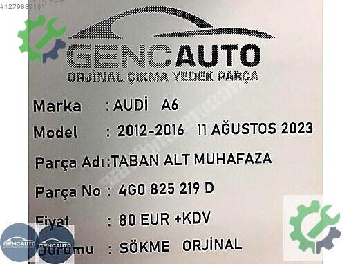 Audi A6 Bakalit 4G0825219 çıkma parça