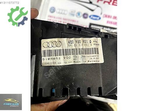 Audi A8 Gösterge Paneli çıkma parça