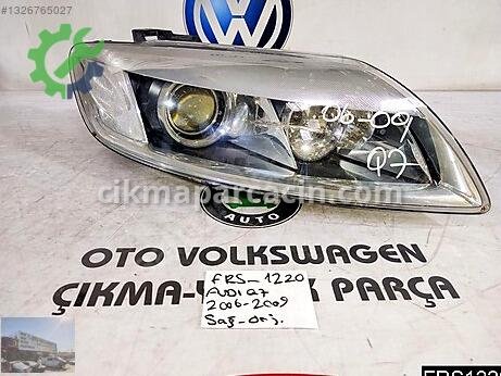 Audi Q7 Sağ Ön Far çıkma parça