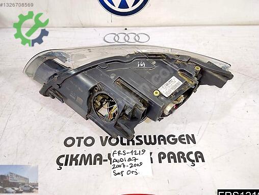 Audi Q7 Sağ Ön Far çıkma parça