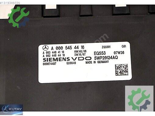 Mercedes-Benz C Şanzıman Beyni 0005454316 çıkma parça