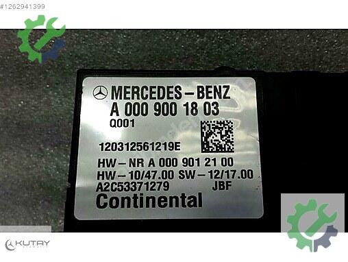 Mercedes-Benz E Pompa Beyni 0009001803 çıkma parça
