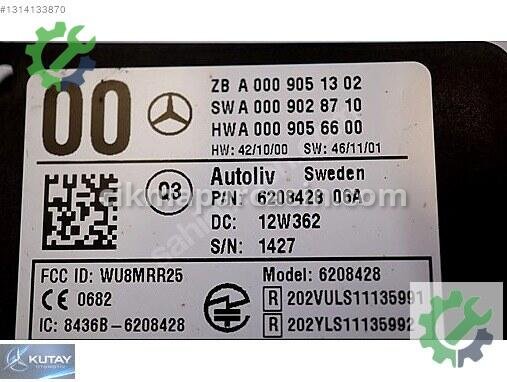Mercedes-Benz E Beyin 0009051302 çıkma parça