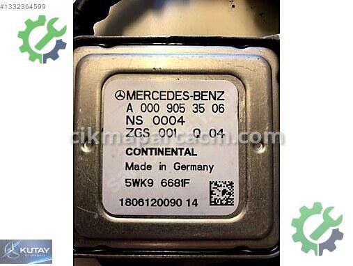 Mercedes-Benz C Oksijen Sensörü 0009053506 çıkma parça