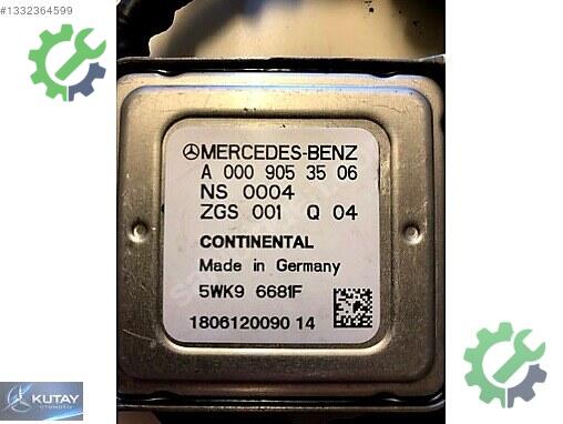 Mercedes-Benz C Oksijen Sensörü 0009053506 çıkma parça