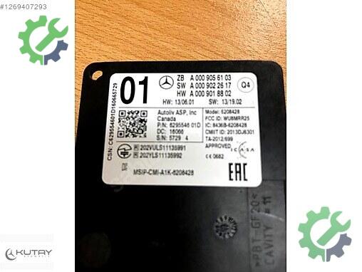 Mercedes-Benz C Beyin 0009056103 çıkma parça