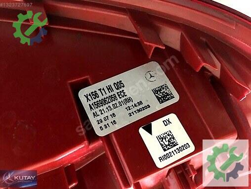 Mercedes-Benz GLA Sağ Arka Stop 1569062058 çıkma parça