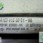 A 1634100301 Mercedes Benz Kardan mili Şaft ML W163 ML320 ML350
